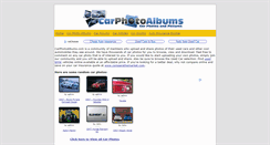 Desktop Screenshot of carphotoalbums.com